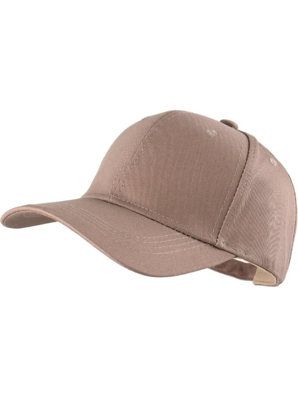 Unisex Structured Coffee Baseball Cap Cotton Fits Washed Denim Adjustable Hat